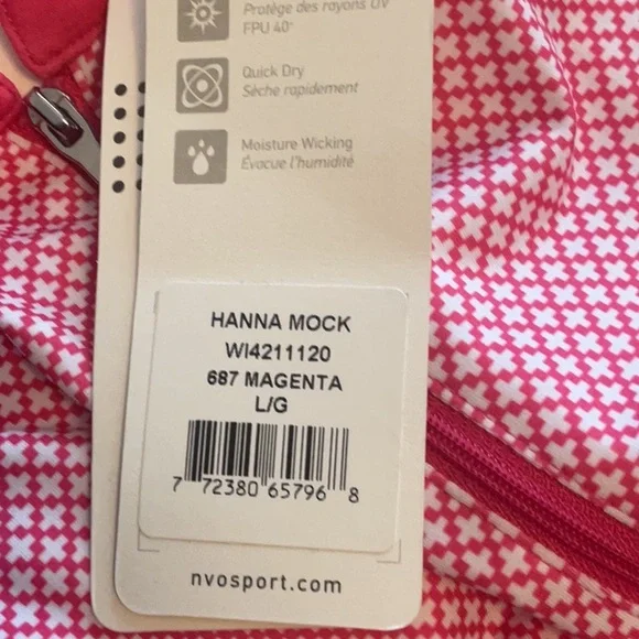 Hanna Mock Performance Top - Picture 9 of 13